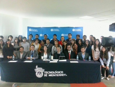 Rueda de prensa Reconstruyendo Ciudadanía en ITESM Puebla